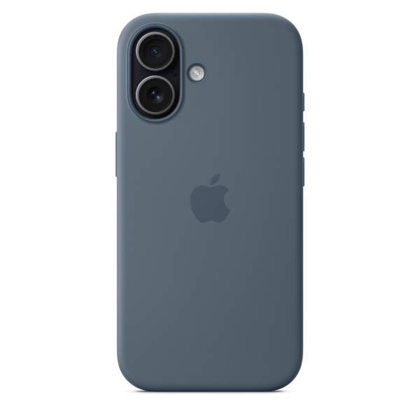Apple iPhone 17 Silicone Case with MagSafe - Anchor Blue