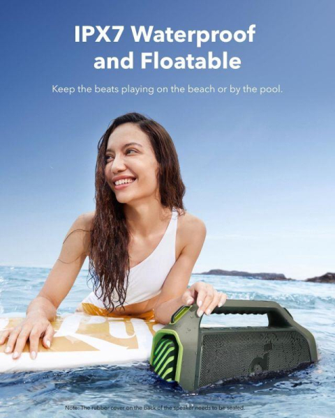 Bluetooth reproduktor Anker soundcore Boom 2 Plus zelený