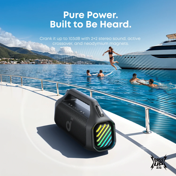 Bluetooth reproduktor Anker soundcore Boom 2 Pro černý