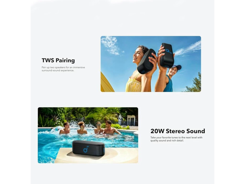 Bluetooth reproduktor Anker soundcore Select 2S černý