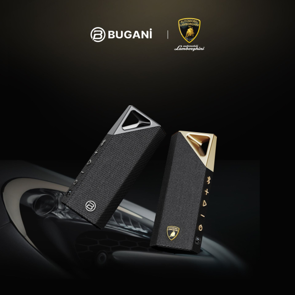 BUGANi Brief Lamborghini Bluetooth reproduktor Black+Gold
