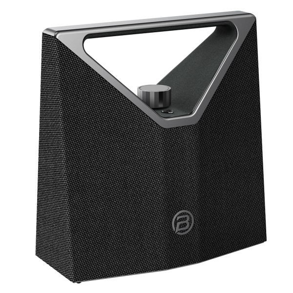 BUGANi Brief Plus přenosný Bluetooth reproduktor Black+Silver