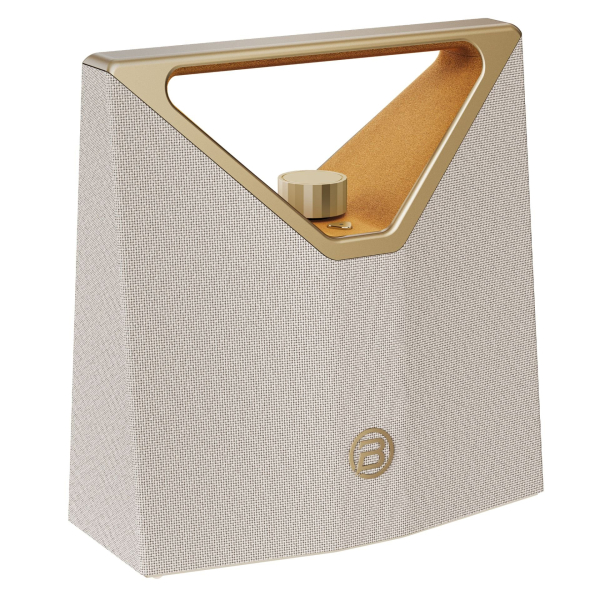 BUGANi Brief Plus přenosný Bluetooth reproduktor Champagne