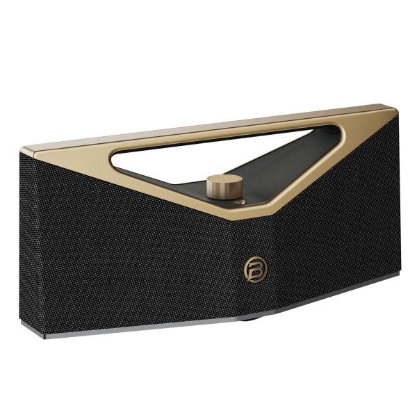BUGANi Brief Pro přenosný Bluetooth reproduktor Black+Gold