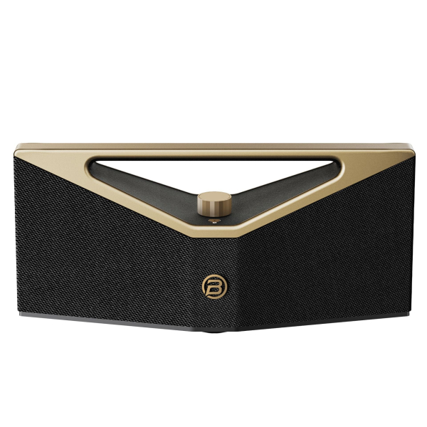 BUGANi Brief Pro přenosný Bluetooth reproduktor Black+Gold