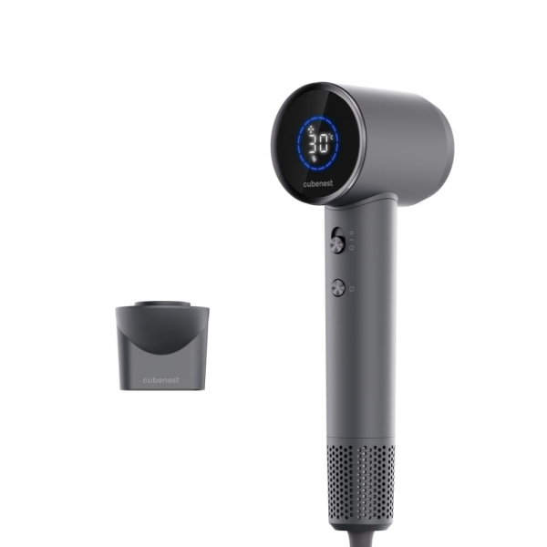 Cubenest SwiftDry High-Speed Hair Dryer Grey