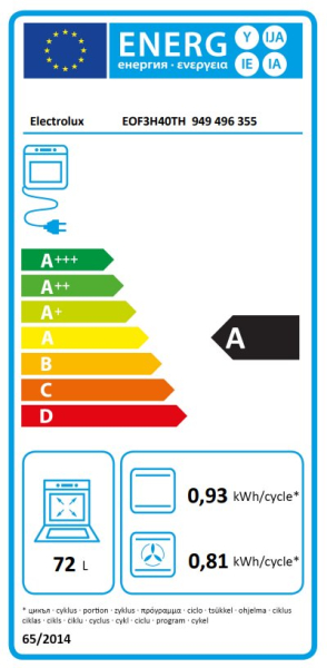 Electrolux EOF3H40TH