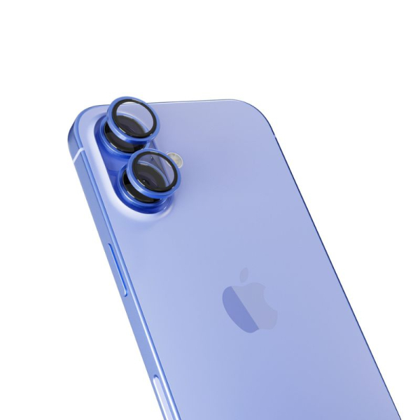 Epico Aluminium Lens Protector for Apple iPhone 16/16 Plus - ultramarínová
