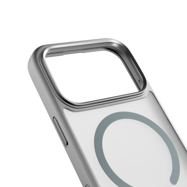 Epico HeroMatte Pro Mag+ Case | iPhone 17 Pro Max | šedá | Qi2 & MagSafe kompatibilní | plný kruh & ochrana camera island