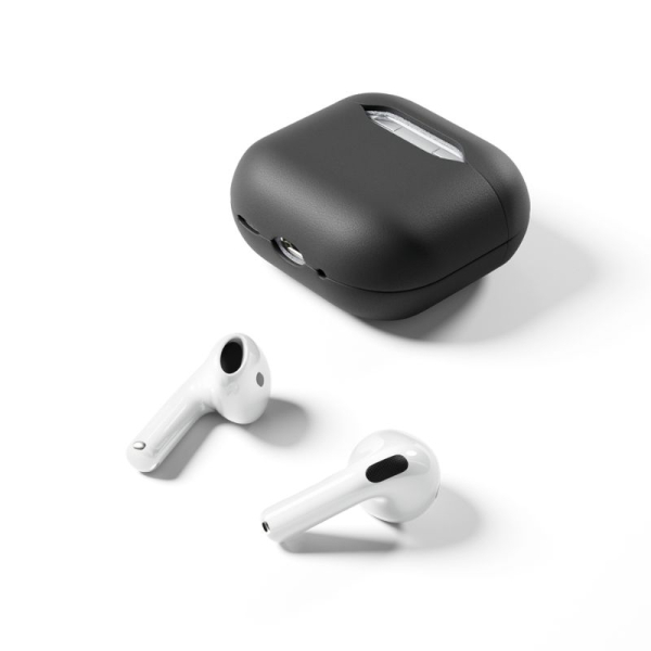 Epico Leather Case Airpods 4 - černá