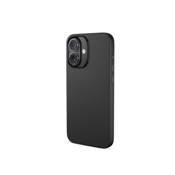 Epico Mag+ Leather Case iPhone 16 - černá