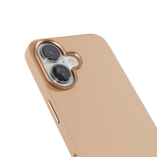 Epico Mag+ Silicone Case Pro iPhone 16 - pouštní titan