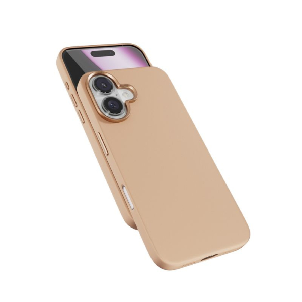 Epico Mag+ Silicone Case Pro iPhone 16 - pouštní titan