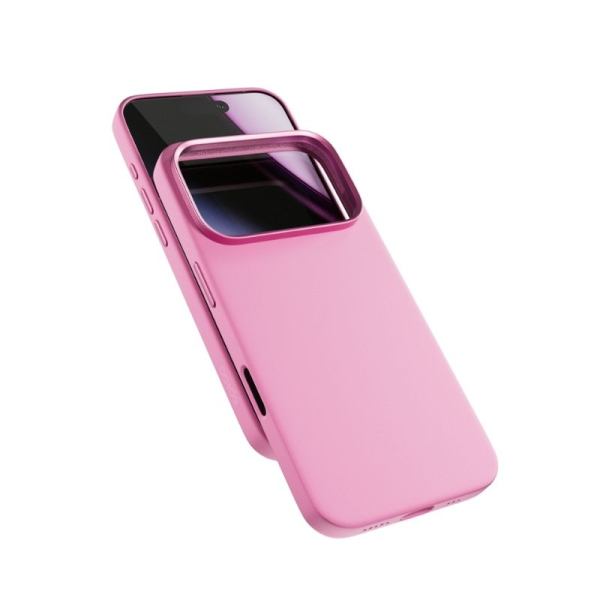 Epico Silicone Pro Mag+ Case | iPhone 17 Pro | růžová | Qi2 & MagSafe kompatibilní (ochrana camera island)