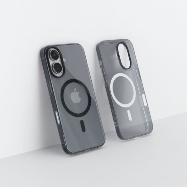 Epico SlimGlass Mag+ Case iPhone 16 - černá