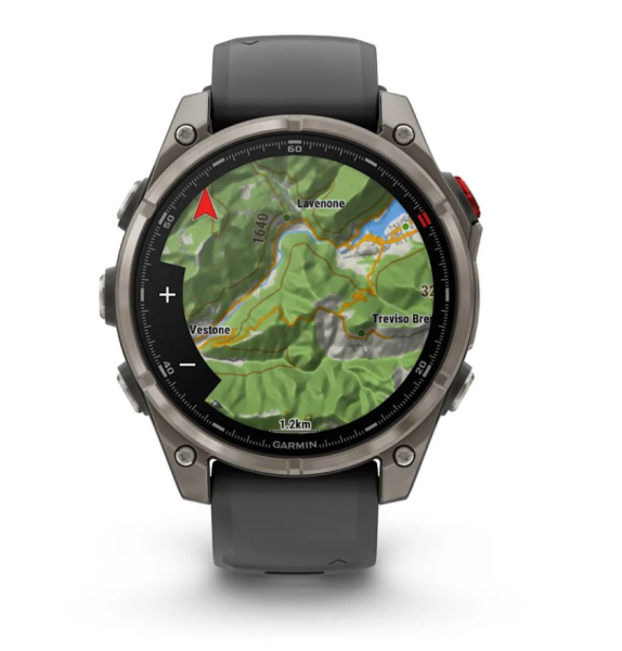 Garmin fenix 8 Pro – 47 mm, AMOLED Saphire,Titanium, černá