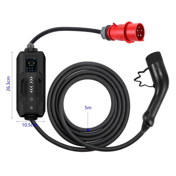 IMMAX SMART cestovní nabíjecí stanice pro elektromobily EV/PHEV AC Type 2 11 kW