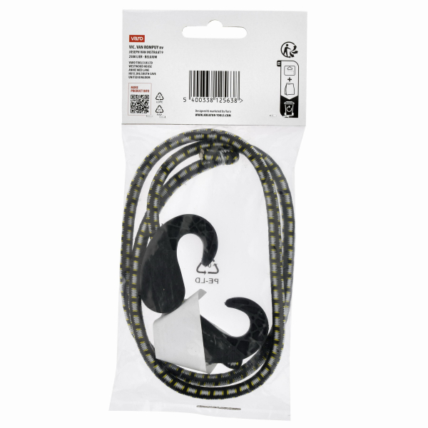Kreator KRTH40905 - Upínací gumy nastavitelné 8mm, 100cm 1ks
