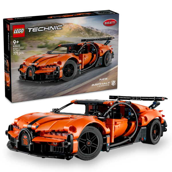 LEGO Technic Hyperauto Bugatti Chiron Pur Sport 42222