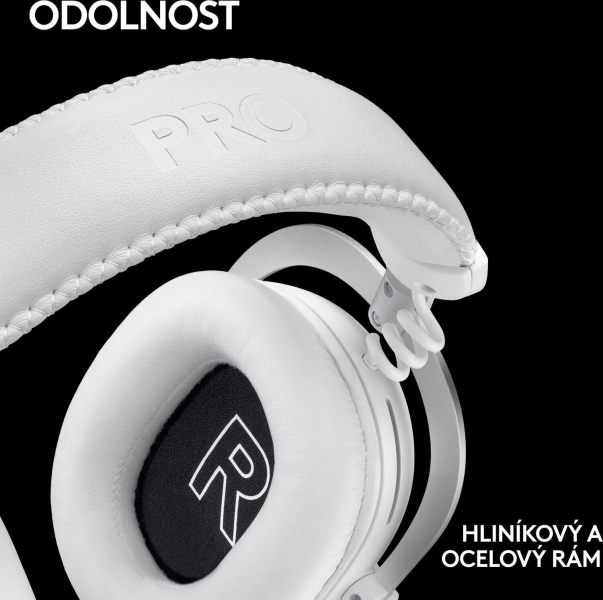 Logitech G PRO X 2 LIGHTSPEED Gaming Headset, bílá