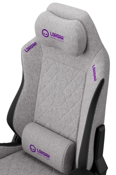 LORGAR CHA41, Ergonomic Gaming Chair Advanced, šedá