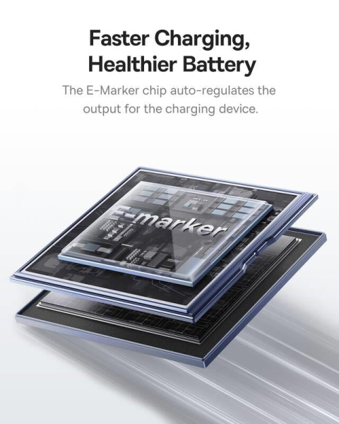 Magnetický nabíjecí kabel Baseus Tungsten USB/USB-C 1m 100W černý