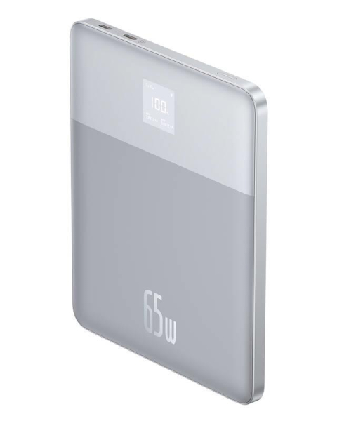 Power banka Baseus Blade2 12000mAh 65W stříbrná