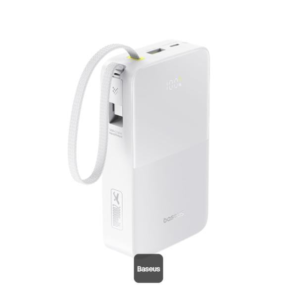 Powerbanka Baseus EnerFill FC51 Bipow2 Pro 20000mAh, 22,5W bílá