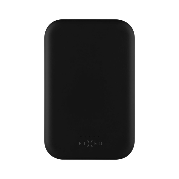 Powerbanka FIXED MagZen (2nd gen.) s bezdrátovým nabíjením a podporou MagSafe, 10 000 mAh, černá