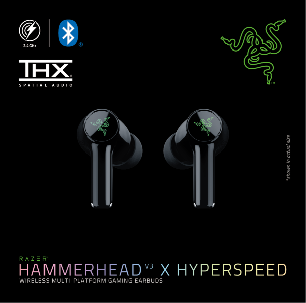 Razer Hammerhead V3 X HyperSpeed