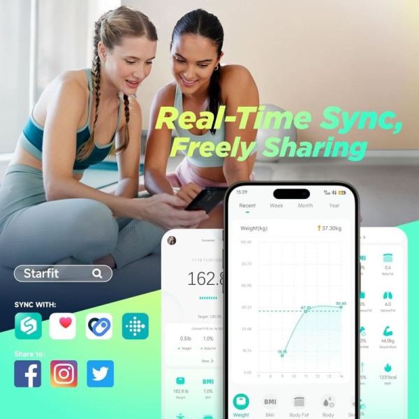 RunStar 4E SmartView Lite Body Scale