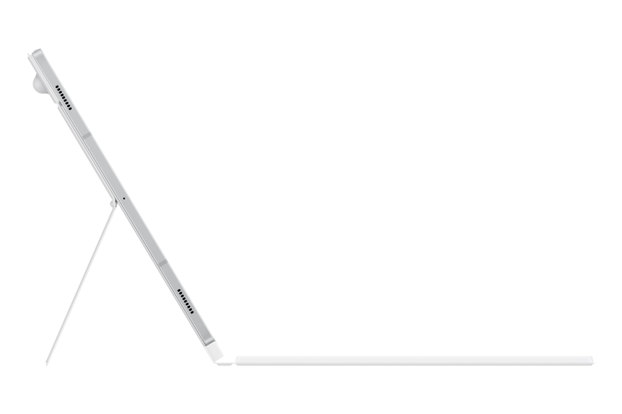 Samsung ochranný kryt s klávesnicí a touchpadem pro Tab S10+/S9+/S9 FE+ bílý