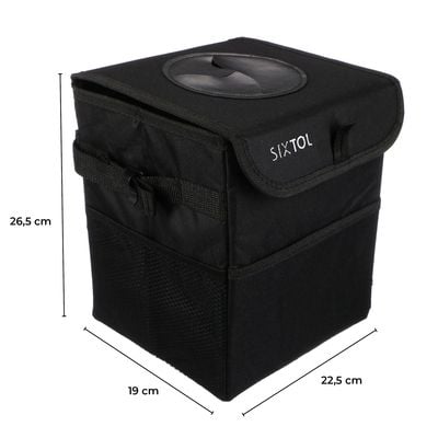 Sixtol Odpadkový koš do auta CAR TRASH 1, skládací 