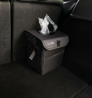 Sixtol Odpadkový koš do auta CAR TRASH 1, skládací 
