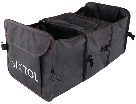 Sixtol Organizér do kufru auta CAR COMPACT 5 THERMO, 5 přihrádek, termotaška, skládací 