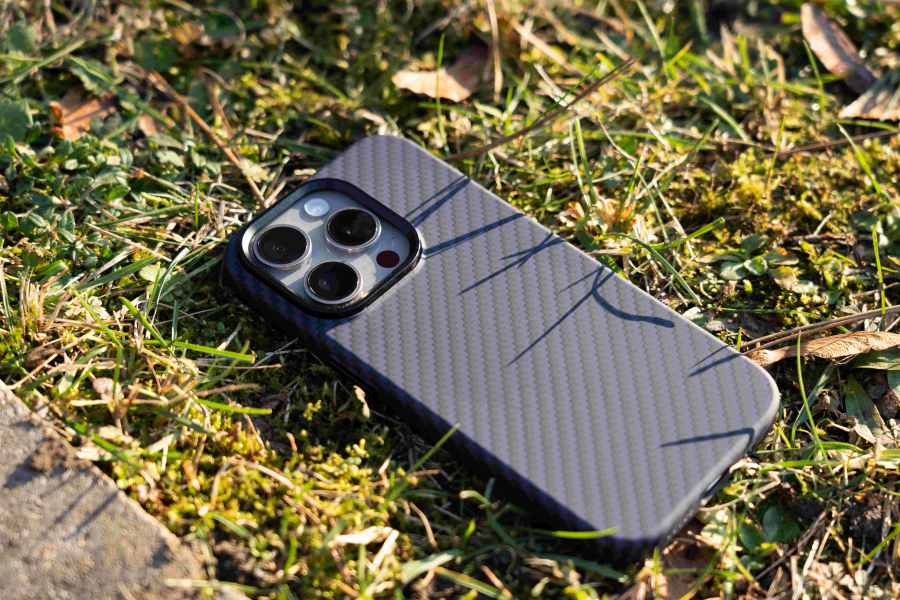 Swissten MagStick Shell Pro iPhone 13 Pro, fialové