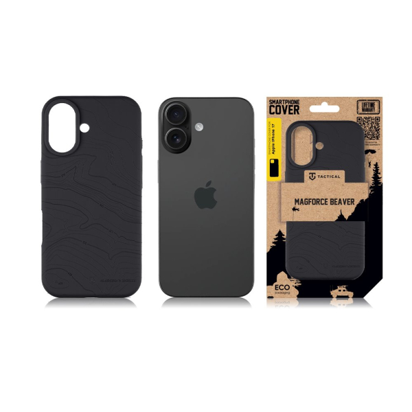 Tactical MagForce Beaver Kryt pro iPhone 17 Asphalt