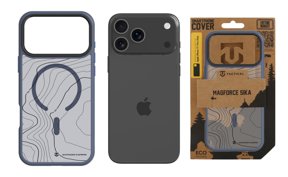 Tactical MagForce Hyperstealth Sika Kryt pro iPhone 17 Pro Max Deep Blue