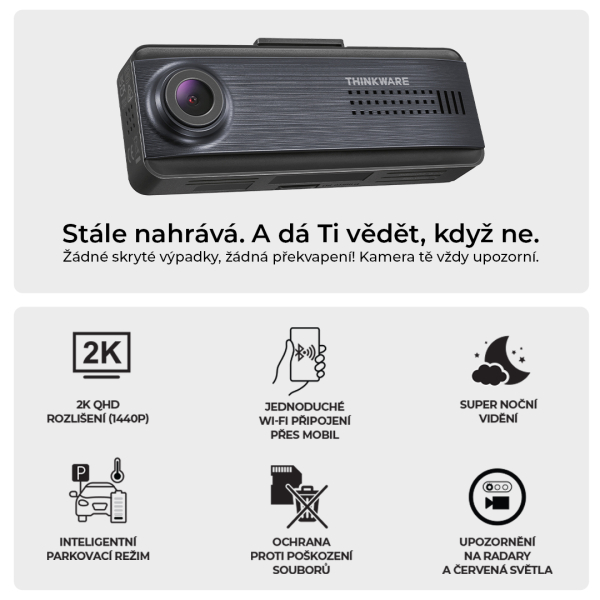 Thinkware Q200, černá