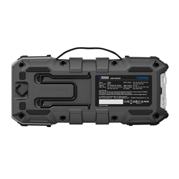 TOPDON Car Jump Starter V3000