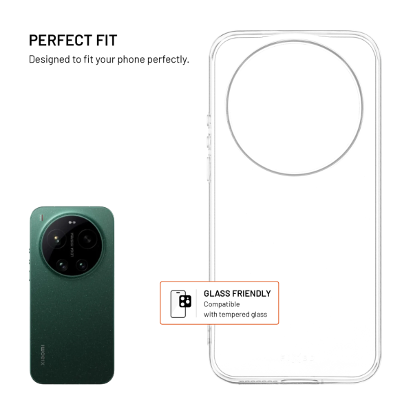 TPU gelový kryt FIXED Story pro Xiaomi 17 Ultra, čirý