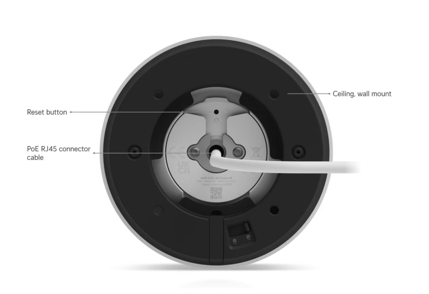 Ubiquiti UVC-G6-Turret-W - UniFi Video Camera