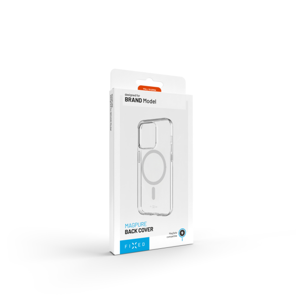 Zadní kryt FIXED MagPure s podporou Magsafe pro Xiaomi 15, čirý