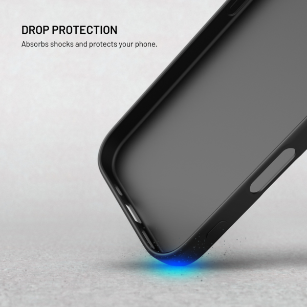 Zadní pogumovaný kryt FIXED Story pro Xiaomi 15T Pro, černý