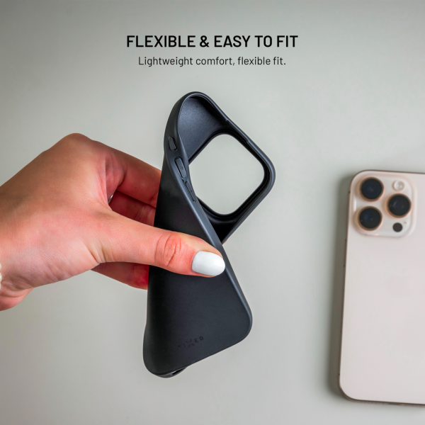 Zadní pogumovaný kryt FIXED Story pro Xiaomi 17 Ultra, černý