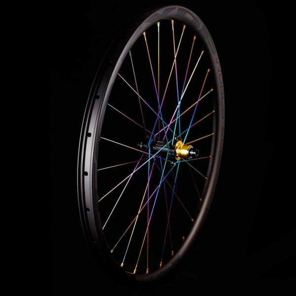 Zapletená kola MTB PROTOTYPE World CUP SP 29" Black Rainbow - 110/148 Boost, ořech HG