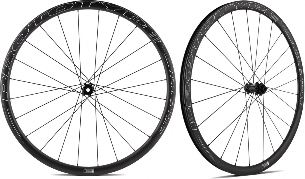 Zapletená kola silniční PROTOTYPE World Tour Disc 3 White - 100/142 - ořech XDR